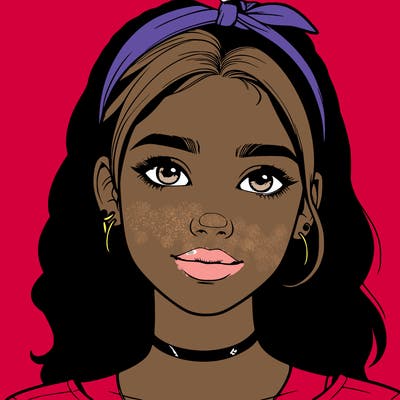 realistic teenage girl