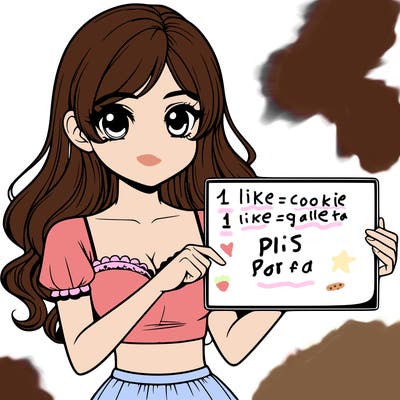 realistic pretty girl holding blank sign