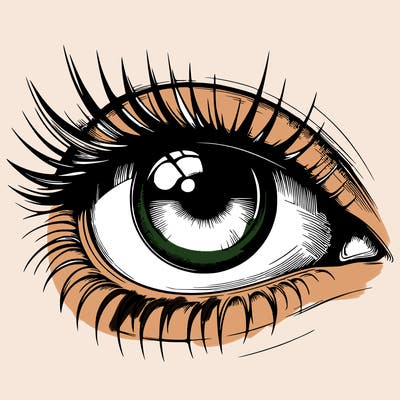 realistic eye