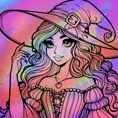 beautiful witch