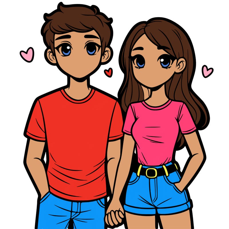 boyfriend and girlfriend