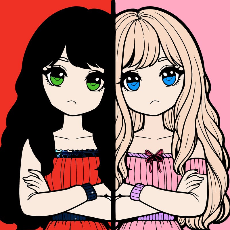 realistic girls split