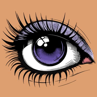 realistic eye