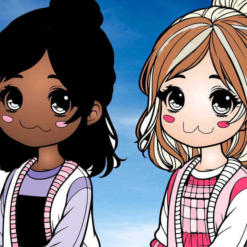 cute person girl realistic