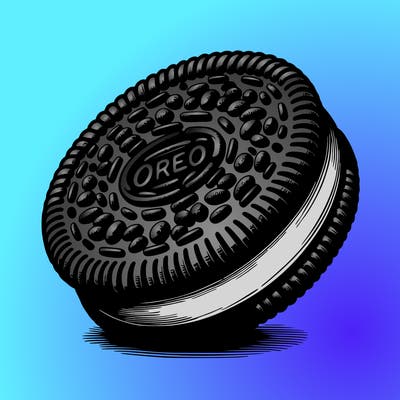 realistic oreo