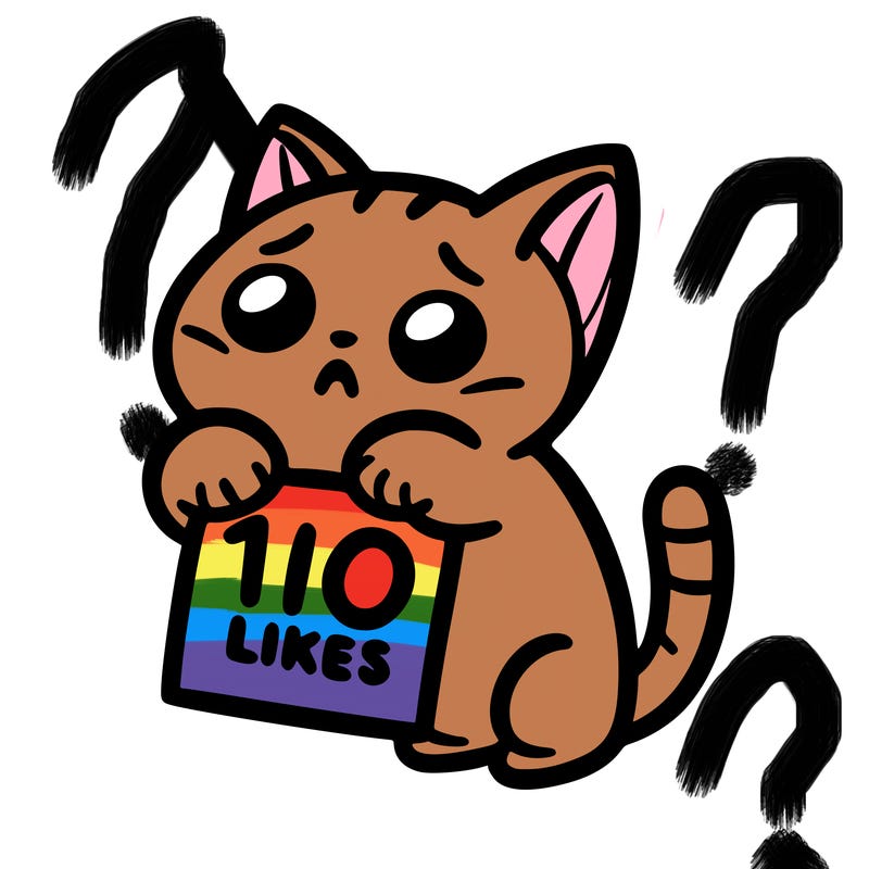 a cat begging for 10 likes