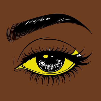 eye closed realistic