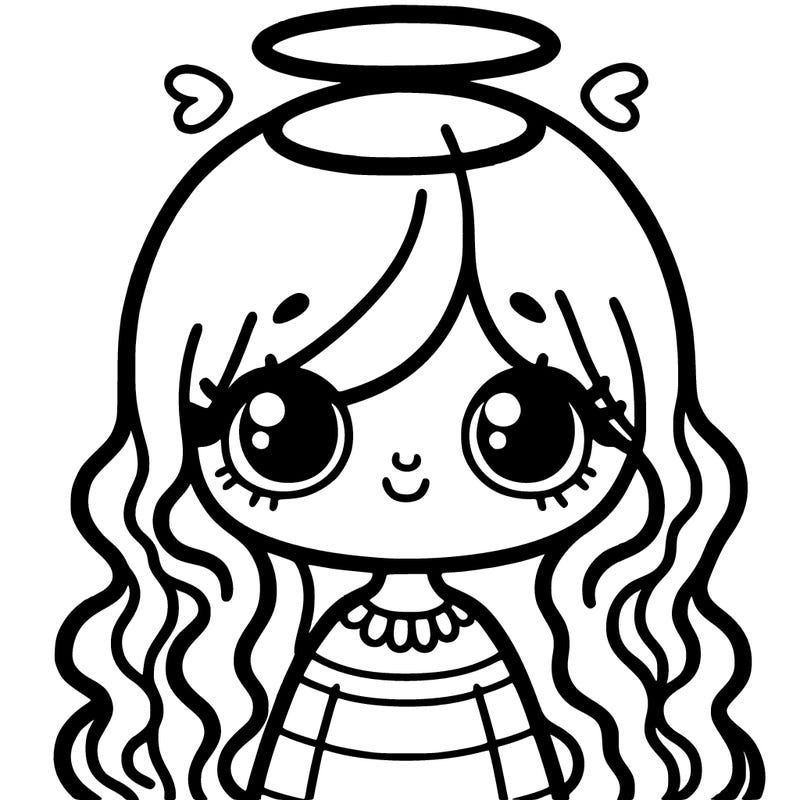girl with a halo