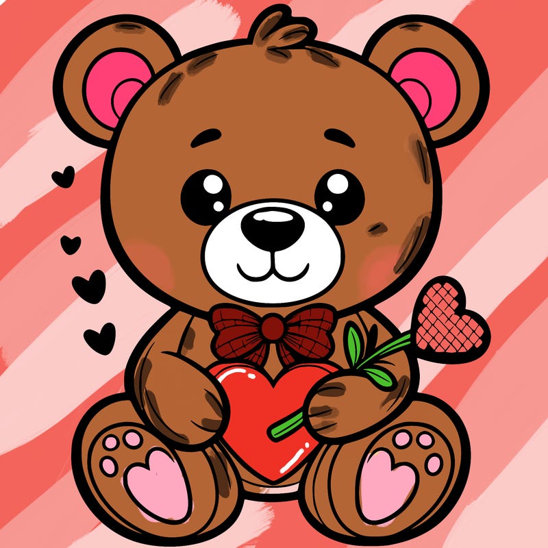 teddy bear for valentine’s day