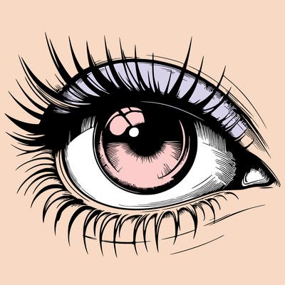 realistic eye