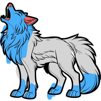therian wolf howling