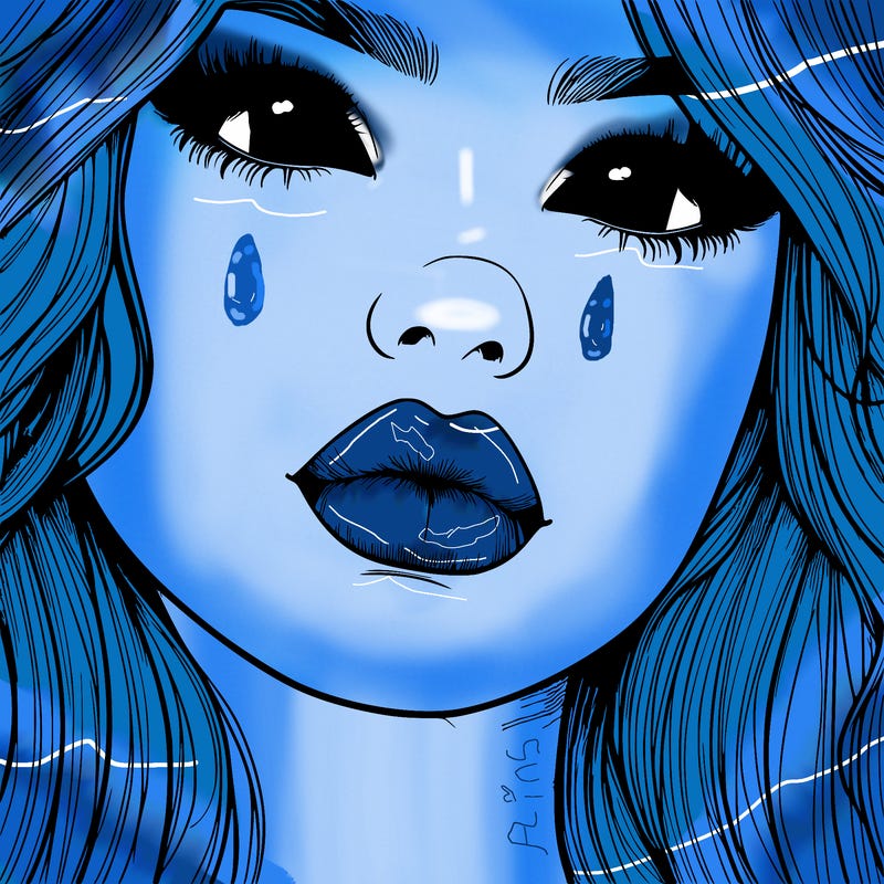 really realistic girl with lips