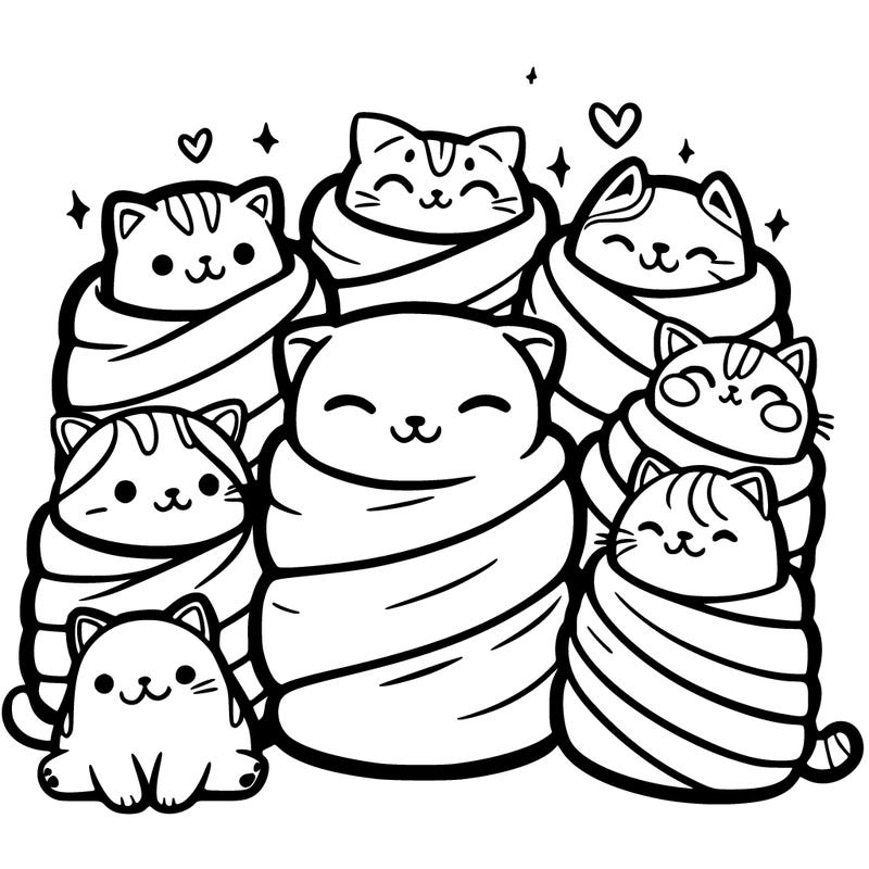 squish mellows wrapped up in cats and dogs