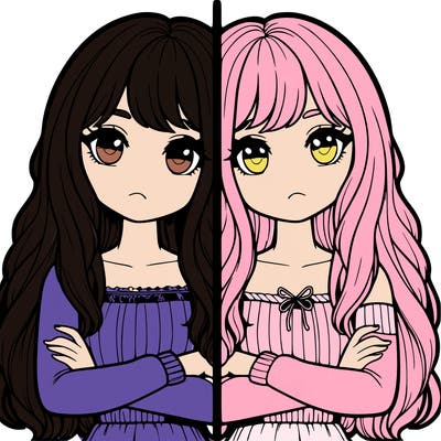 realistic girls split