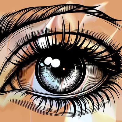 realistic eye