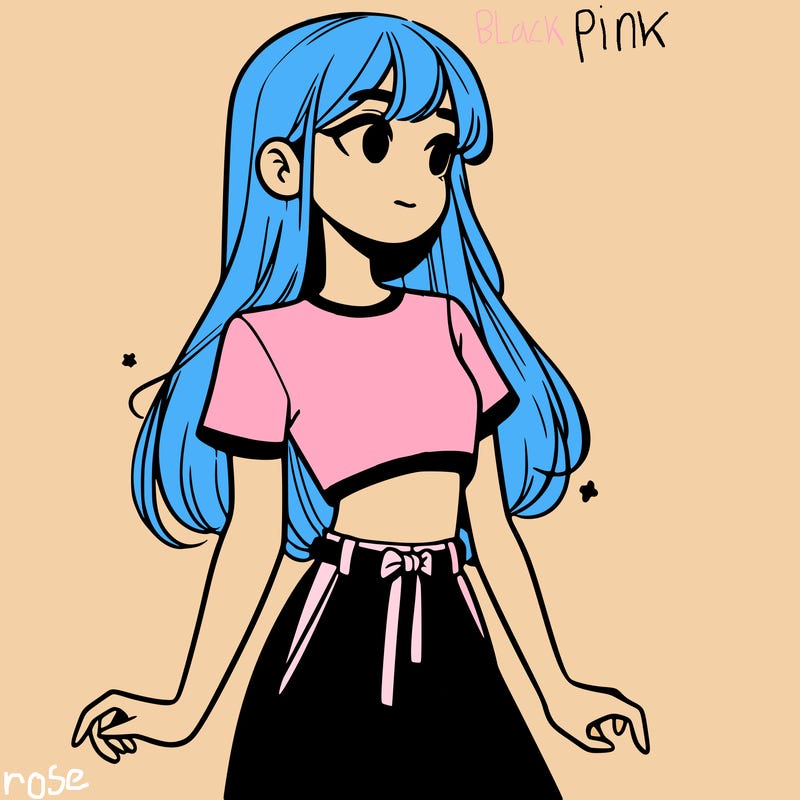 girl in a cute crop top