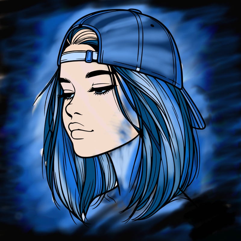 realistic  girl with a backwards hat