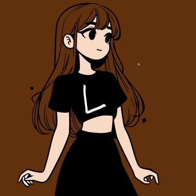 girl in a cute crop top