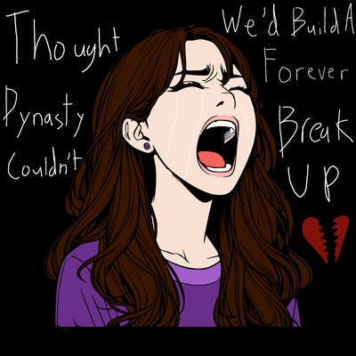 screaming realistic, girl