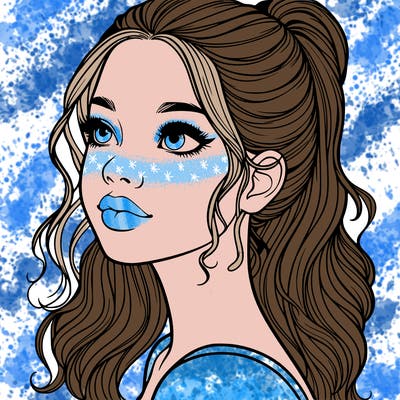 beautiful realistic girl