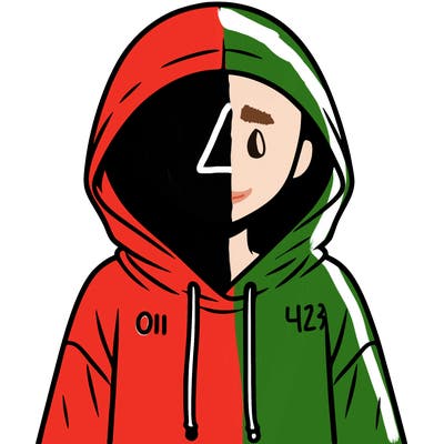 faceless girl in hoodie