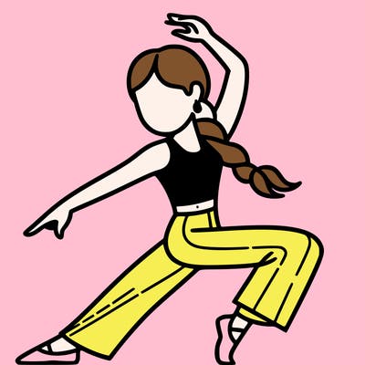 a dancer dancing