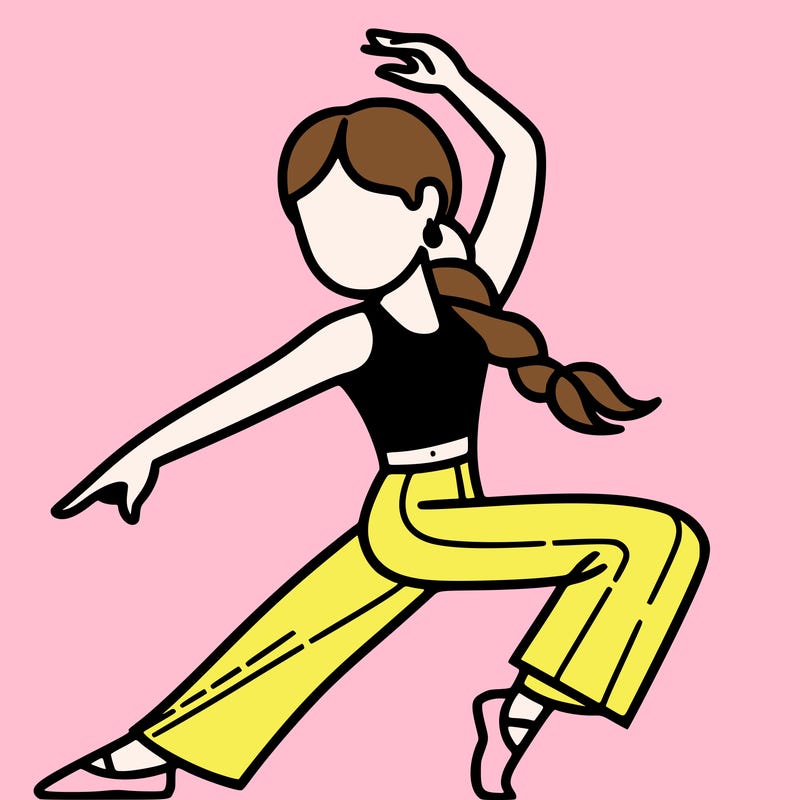 a dancer dancing