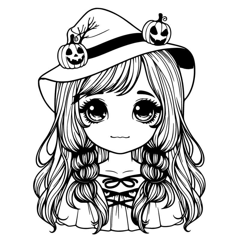 girl realistic halloween character