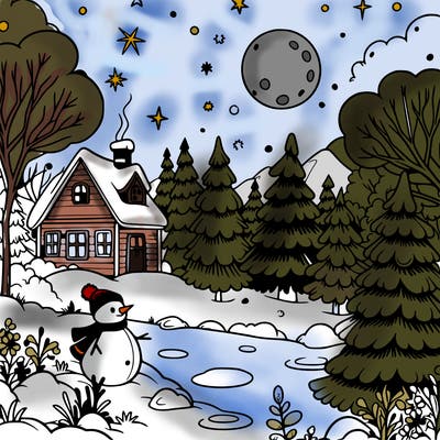 winter landscape