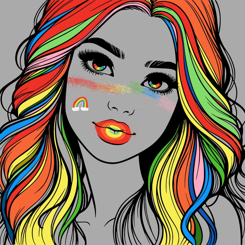 beautiful realistic girl