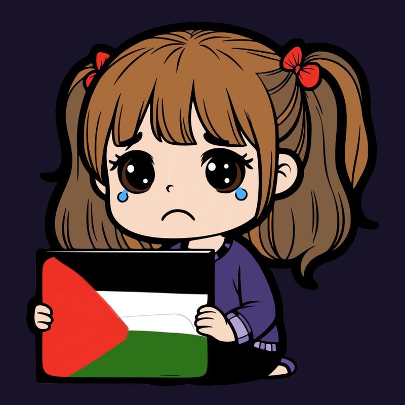 sad girl with a blank sign