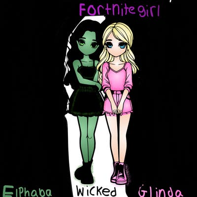 a group of girls realistic