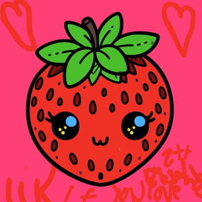 cute strawberry