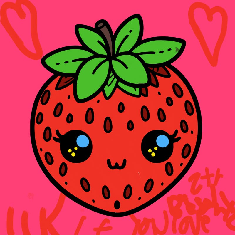 cute strawberry