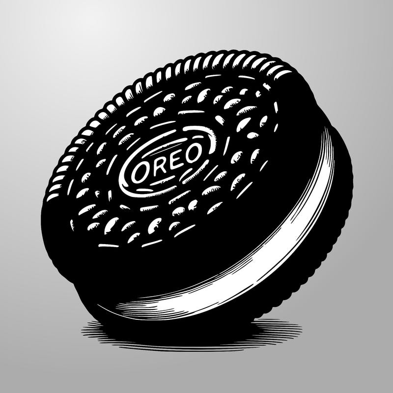 realistic oreo
