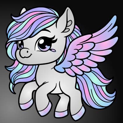 pegasus cute