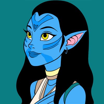 avatar the way of water the prettiest girl in the world