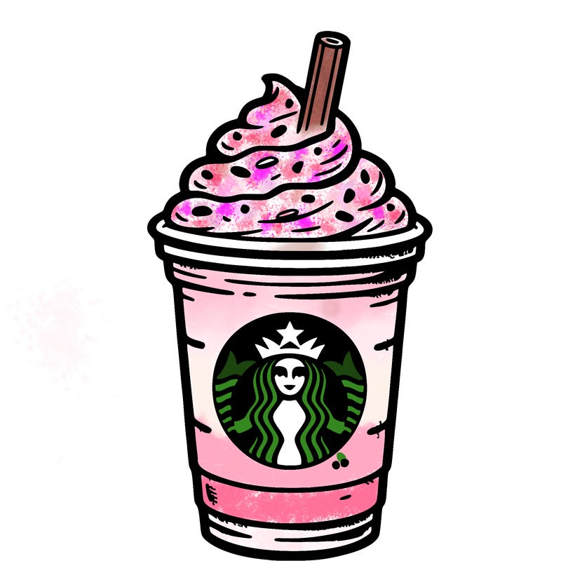 starbucks, frappuccino