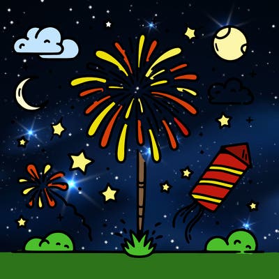 fireworks