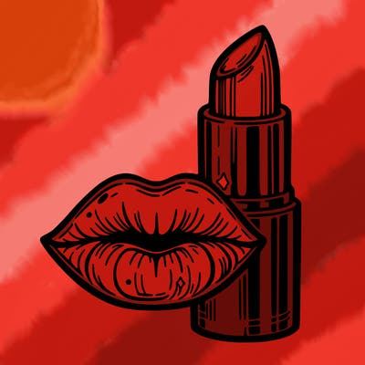 lips and lipstick