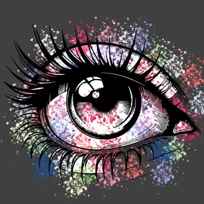 realistic eye