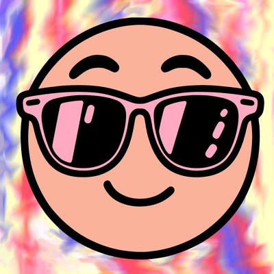 emoji with sunglasses