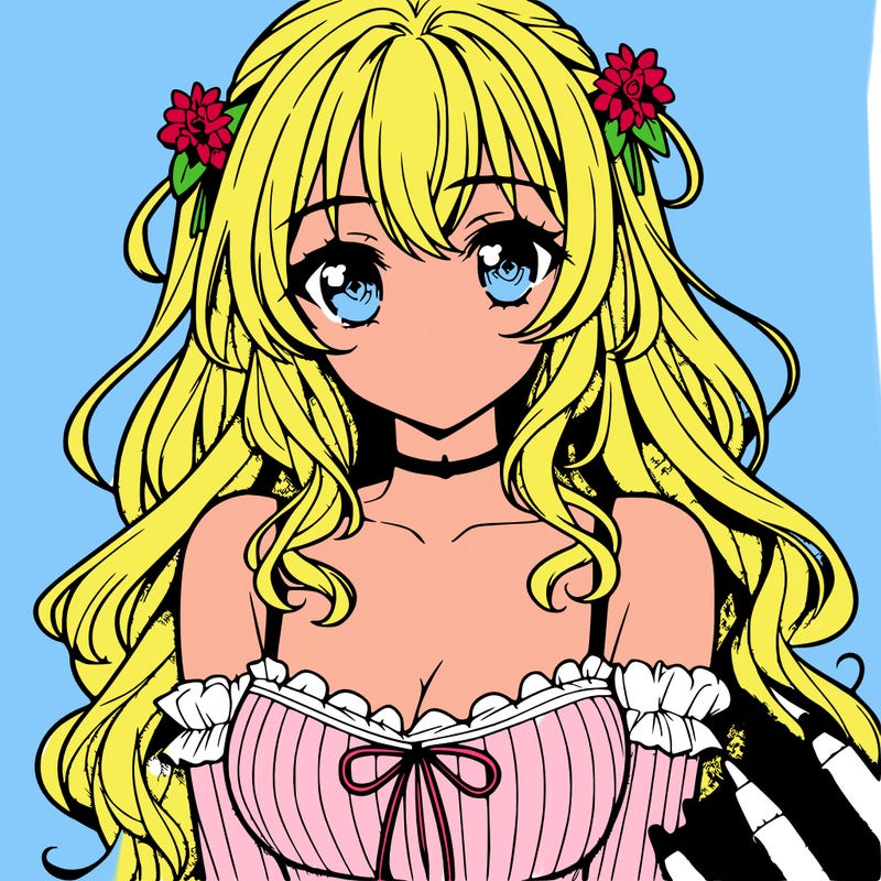 anime beautiful girl