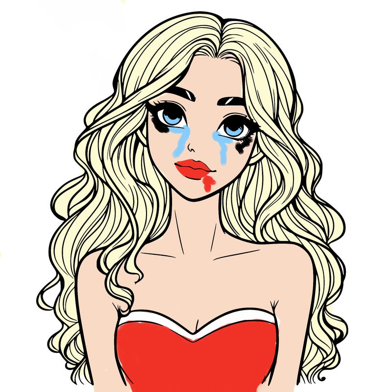 realistic and pretty girl