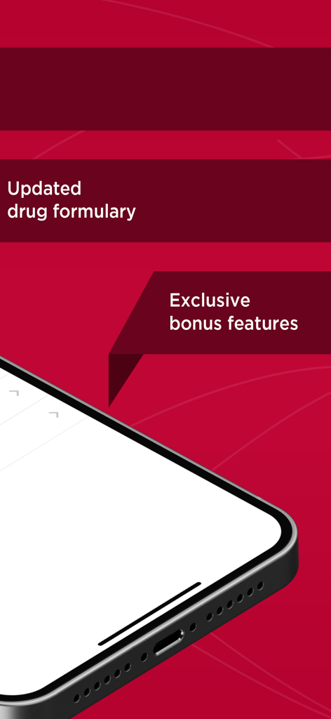 Harriet Lane Handbook - Smartphone displaying Harriet Lane Handbook app features including updated drug formulary and exclusive bonus features.