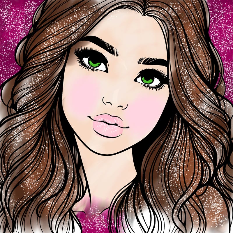 beautiful realistic girl