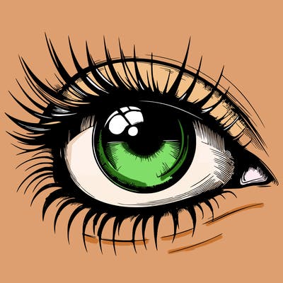 realistic eye