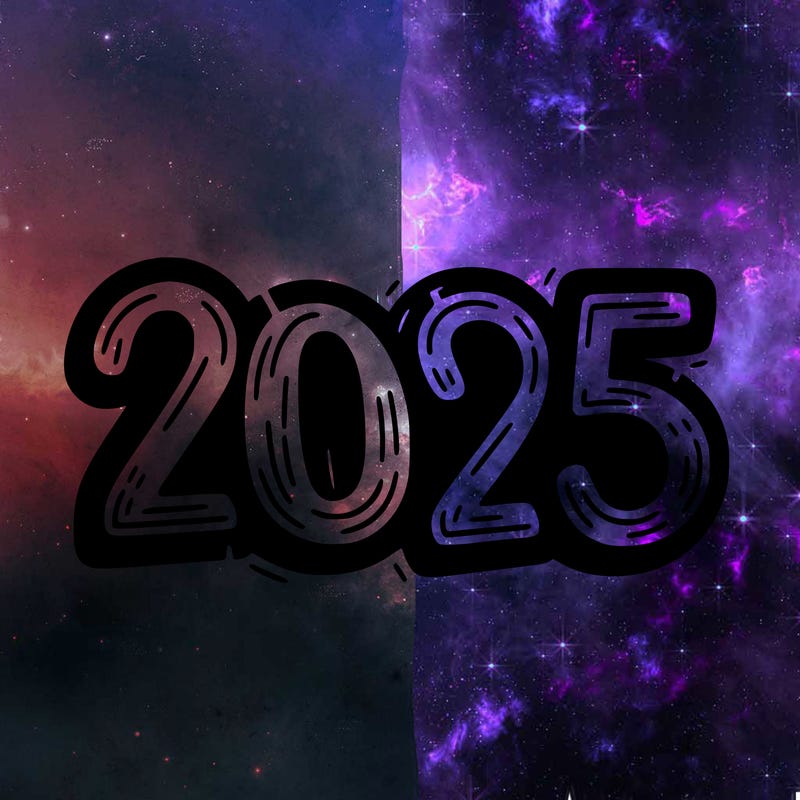 one line scrawled numbers sketch design “2025”