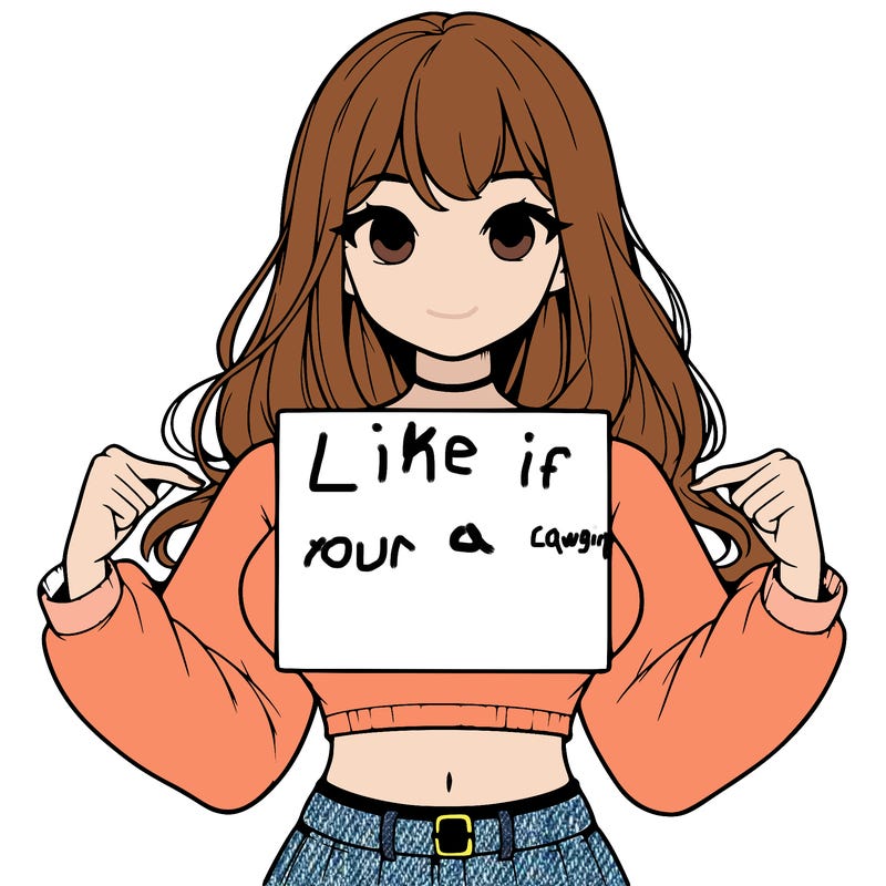 girl holding a blank sign in a long sleeve crop top
