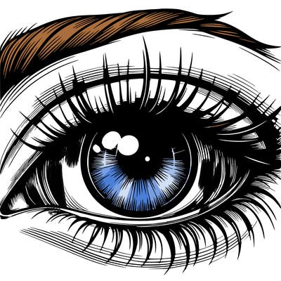 realistic eye